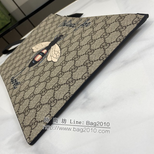 Gucci專櫃古馳最新款Ophidia系列手包男士手拿包 jh2286型號：473904